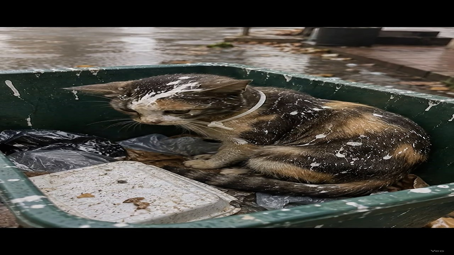 Full story here: Cat In Trash Bin